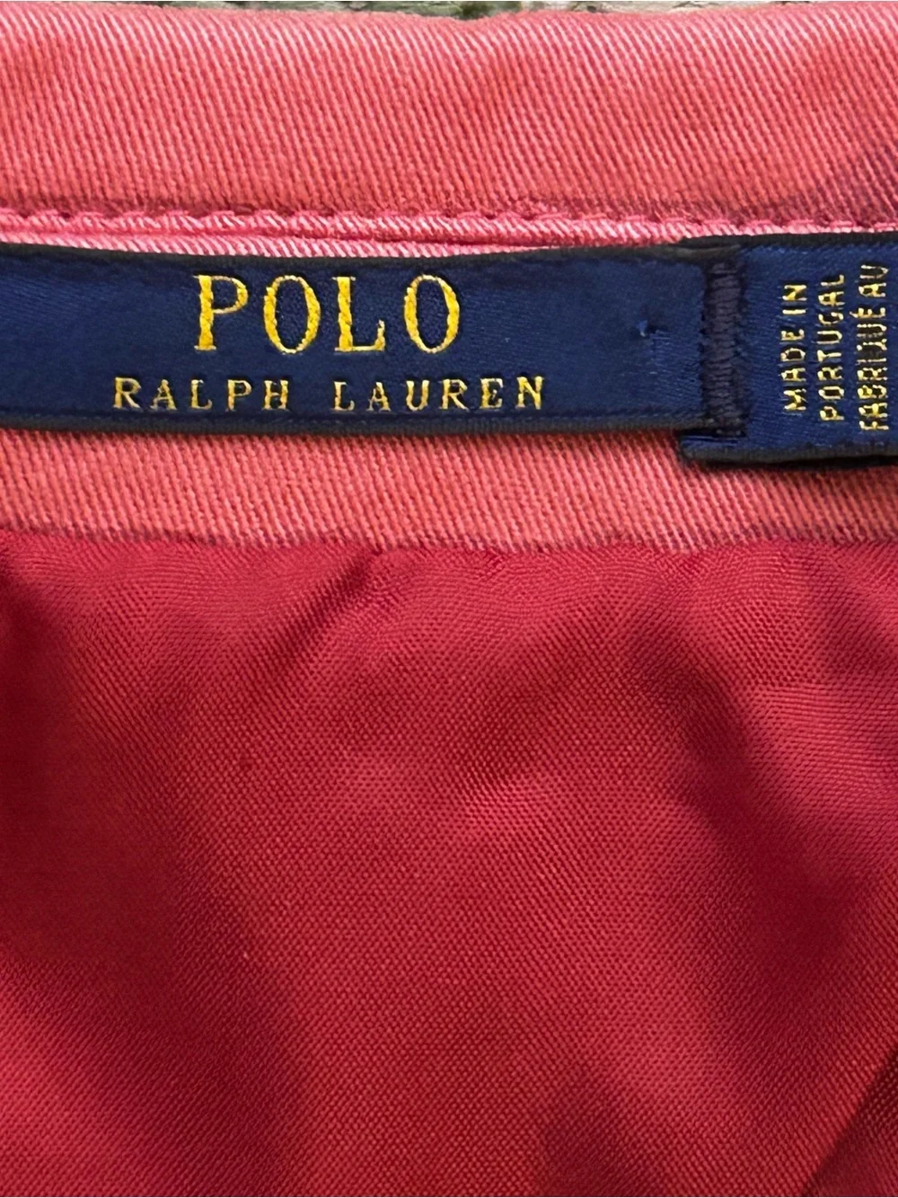 Polo by Ralph Lauren Men’s Unconstructed Soft Knit Blazer in Coral